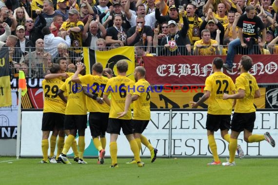 5. Spieltag 2. Bundesliga SV 1916 Sandhausen - SG Dynamo Dresden (© Kraichgausport / Loerz)